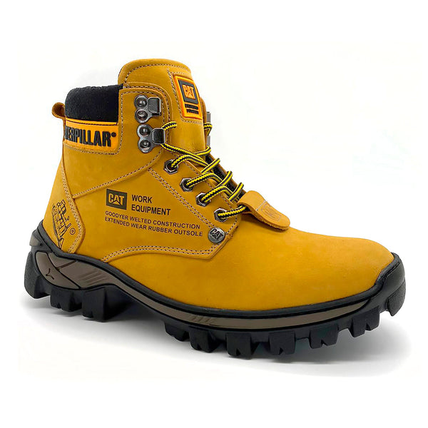 Bota Caterpillar 2115 Mostarda Nobuck