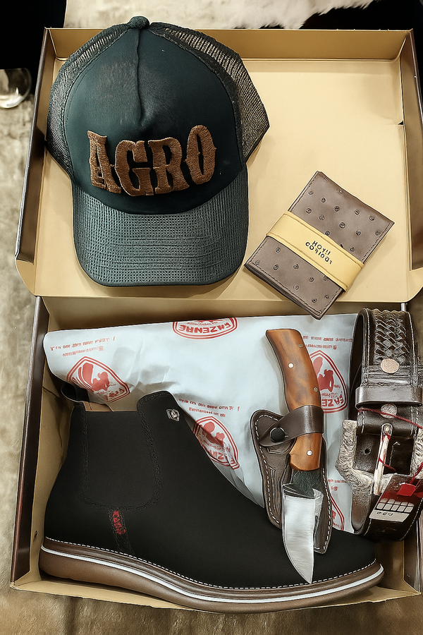KIT TEXANA OFICIAL – ESTILO, RESPEITO E ATITUDE
